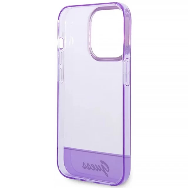 Чехол Guess Translucent для iPhone 14 Pro Max Purple (GUHCP14XHGCOU)