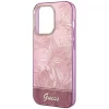 Чехол Guess Jungle Collection для iPhone 14 Pro Max Pink (GUHCP14XHGJGHP)