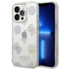 Чехол Guess Peony Glitter для iPhone 14 Pro Max Transparent (GUHCP14XHTPPTH)