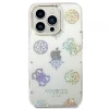 Чехол Guess Peony Glitter для iPhone 14 Pro Max Transparent (GUHCP14XHTPPTH)