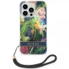 Чехол Guess Flower Strap для iPhone 14 Pro Max Blue (GUOHCP14XHFLSB)