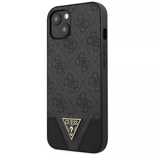 Чехол Guess 4G Triangle Collection для iPhone 13 mini Grey (GUHCP13SPU4GHBK)