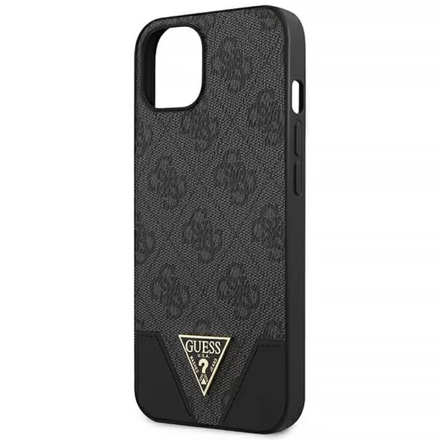 Чохол Guess 4G Triangle Collection для iPhone 13 mini Grey (GUHCP13SPU4GHBK)