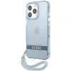 Чохол Guess Translucent Strap для iPhone 13 Pro Max Blue (GUHCP13XHTSGSB)