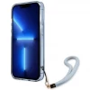 Чехол Guess Translucent Strap для iPhone 13 Pro Max Blue (GUHCP13XHTSGSB)