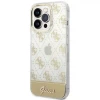 Чехол Guess 4G Pattern Script для iPhone 14 Pro Gold (GUHCP14LHG4MHG)