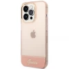 Чохол Guess Translucent для iPhone 14 Pro Pink (GUHCP14LHGCOP)
