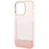 Чохол Guess Translucent для iPhone 14 Pro Pink (GUHCP14LHGCOP)