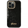 Чохол Guess Croco Collection для iPhone 14 Pro Black (GUHCP14LHGCRHK)