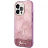 Чохол Guess Jungle Collection для iPhone 14 Pro Pink (GUHCP14LHGJGHP)