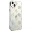 Чехол Guess Peony Glitter для iPhone 14 Transparent (GUHCP14SHTPPTH)
