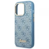 Чохол Guess 4G Vintage Gold Logo для iPhone 14 Pro Max Blue (GUHCP14XHG4SHB)