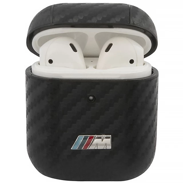 Чехол для наушников BMW PU Carbon M Collection для AirPods Black (BMA2CMPUCA)