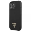 Чехол Guess Silicone Triangle для iPhone 13 Pro Max Black (GUHCP13XSLTGK)