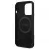 Чехол BMW Silicone Signature Logo для iPhone 14 Pro Black with MagSafe (BMHMP14LSLBLBK)