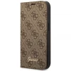 Чохол Guess 4G Vintage Gold Logo для iPhone 14 Brown (GUBKP14SHG4SHW)