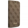 Чохол Guess 4G Vintage Gold Logo для iPhone 14 Brown (GUBKP14SHG4SHW)