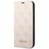 Чохол Guess 4G Vintage Gold Logo для iPhone 14 Pro Max Pink (GUBKP14XHG4SHP)