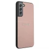 Чехол Guess Saffiano Stripe для Samsung Galaxy S22 Plus S906 Pink (GUHCS22MPSASBPI)