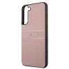 Чехол Guess Saffiano Stripe для Samsung Galaxy S22 Plus S906 Pink (GUHCS22MPSASBPI)