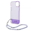 Чехол Guess Translucent Pearl Strap для iPhone 14 Purple (GUHCP14SHGCOHU)