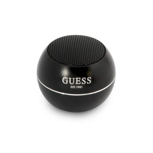 Акустична система Guess Bluetooth Speaker mini Black (GUWSALGEK)