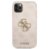 Чехол Guess 4G Big Metal Logo для iPhone 11 Pro Pink (GUHCN584GMGPI)