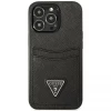 Чохол Guess Saffiano Triangle Logo Cardslot для iPhone 13 Pro Black (GUHCP13LPSATPK)