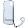 Чехол Guess Translucent Strap для iPhone 13 Blue (GUHCP13MHTSGSB)