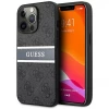 Чохол Guess 4G Stripe для iPhone 13 Pro Max Grey (GUHCP13X4GDGR)