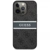 Чохол Guess 4G Stripe для iPhone 13 Pro Max Grey (GUHCP13X4GDGR)