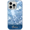 Чехол Guess Porcelain Collection для iPhone 14 Pro Blue (GUHCP14LHGPLHB)