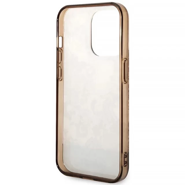 Чохол Guess Porcelain Collection для iPhone 14 Pro Ochre (GUHCP14LHGPLHC)