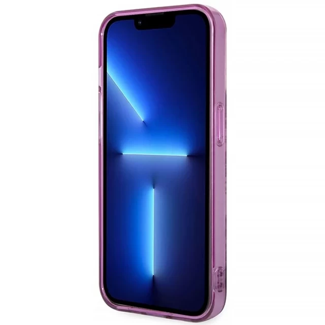 Чехол Guess Porcelain Collection для iPhone 14 Pro Fuchsia (GUHCP14LHGPLHF)