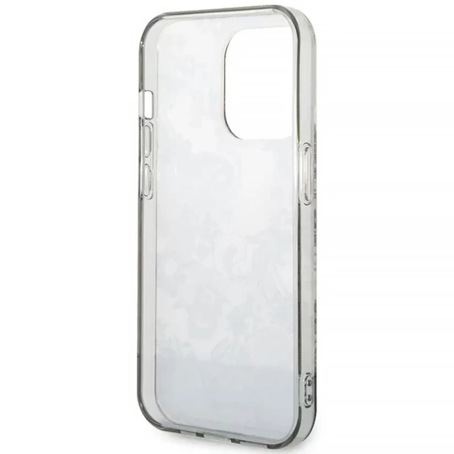 Чехол Guess Porcelain Collection для iPhone 14 Pro Grey (GUHCP14LHGPLHG)