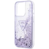 Чехол Guess Liquid Glitter Palm Collection для iPhone 14 Pro Purple (GUHCP14LLFCTPU)