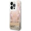 Чехол Guess Paisley Liquid Glitter для iPhone 14 Pro Gold (GUHCP14LLFLSD)