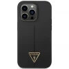 Чехол Guess Silicone Triangle для iPhone 14 Pro Black (GUHCP14LSLTGK)