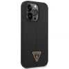 Чохол Guess Silicone Triangle для iPhone 14 Pro Black (GUHCP14LSLTGK)