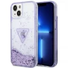 Чехол Guess Liquid Glitter Palm Collection для iPhone 14 Plus Purple (GUHCP14MLFCTPU)