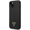 Чохол Guess Silicone Triangle для iPhone 14 Plus Black (GUHCP14MSLTGK)