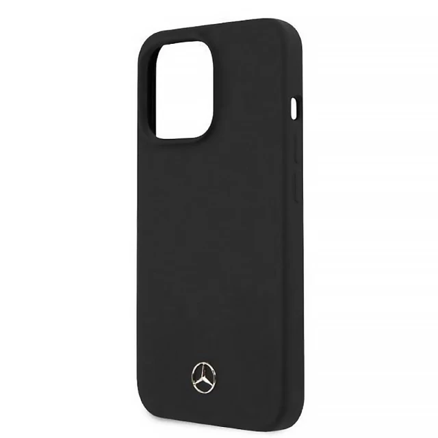 Чохол Mercedes Silicone для iPhone 13 Pro Max Black with MagSafe (MEHMP13XSILBK)