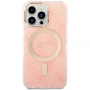 Чехол с зарядным устройством Guess 4G Print + Charger Set для iPhone 13 Pro Max Pink with MagSafe (GUBPP13XH4EACSP)