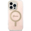 Чохол із зарядним пристроєм Guess 4G Print + Charger Set для iPhone 14 Pro Max Pink with MagSafe (GUBPP14XH4EACSP)