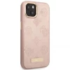Чехол Guess Peony Logo Plate для iPhone 13 Pink with MagSafe (GUHMP13MSAPSTP)