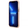 Чохол Guess Gold Outline Translucent для iPhone 13 Pro Max Pink with MagSafe (GUHMP13XHTCMP)