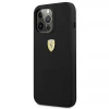 Чехол Ferrari Silicone для iPhone 13 Pro Max Black with MagSafe (FESSIHMP13XBK)