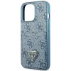 Чехол-бумажник Guess 4G Triangle Logo Cardslot для iPhone 13 Pro Blue (GUHCP13LP4TPB)