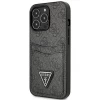 Чехол-бумажник Guess 4G Triangle Logo Cardslot для iPhone 13 Pro Black (GUHCP13LP4TPK)
