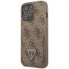 Чохол-гаманець Guess 4G Triangle Logo Cardslot для iPhone 13 Pro Brown (GUHCP13LP4TPW)
